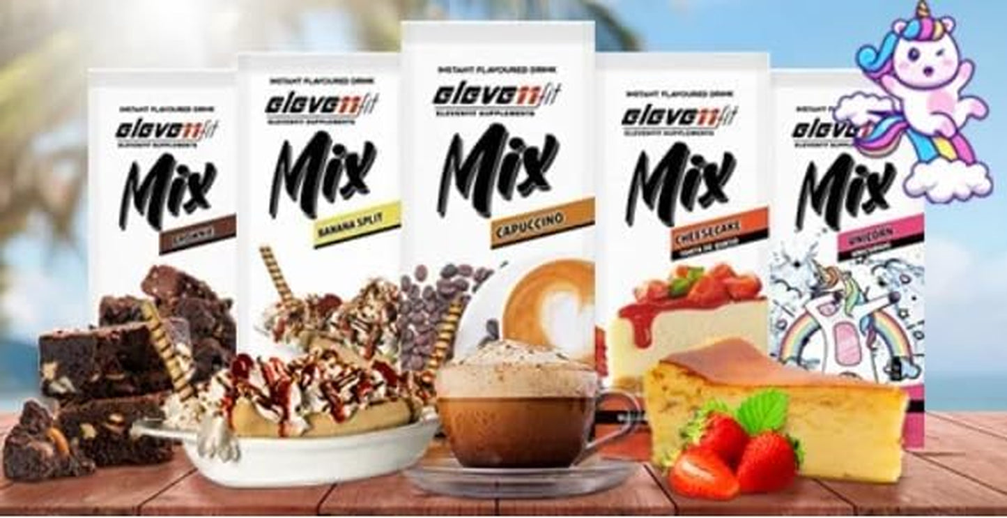 BEBIDAS MIX De ELEVEN FIT, 10 Sobres De Sabores Variados SIN AZÚCAR, Bebidas Instantáneas Bajas En Calorías, 9G X 10 Sobres, Bebida Hidratante