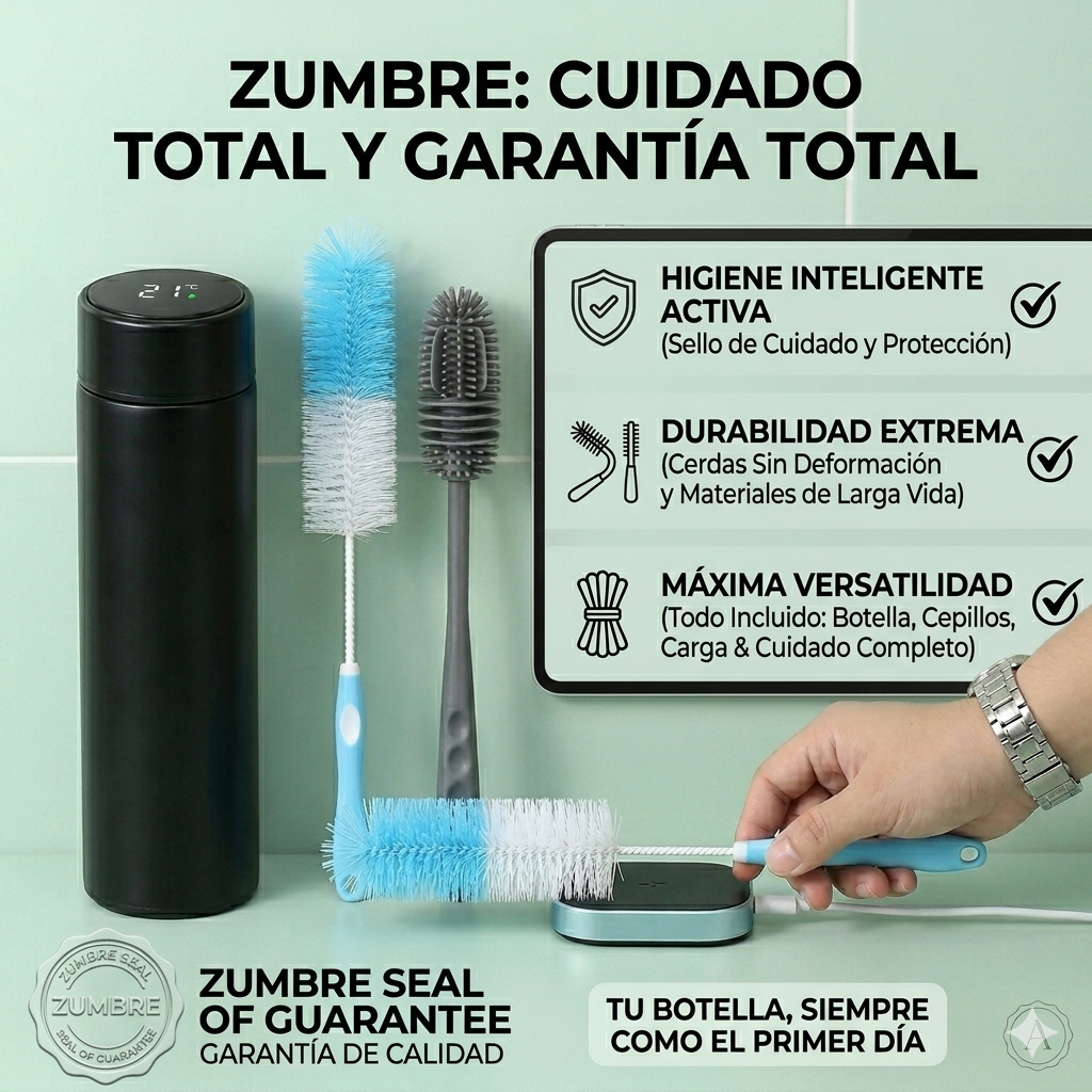 BrushClean™ – Bottle and Glass Cleaning Brush