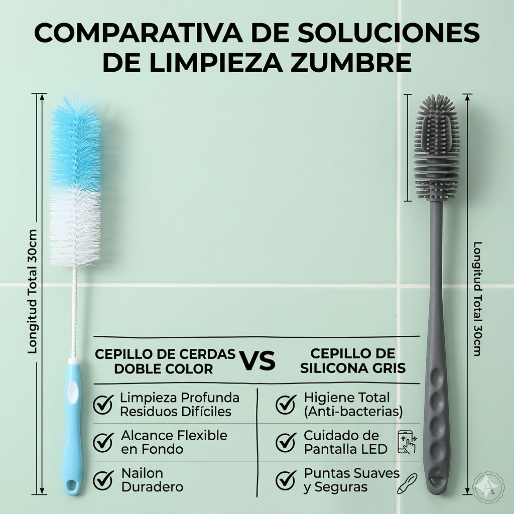 BrushClean™ – Bottle and Glass Cleaning Brush